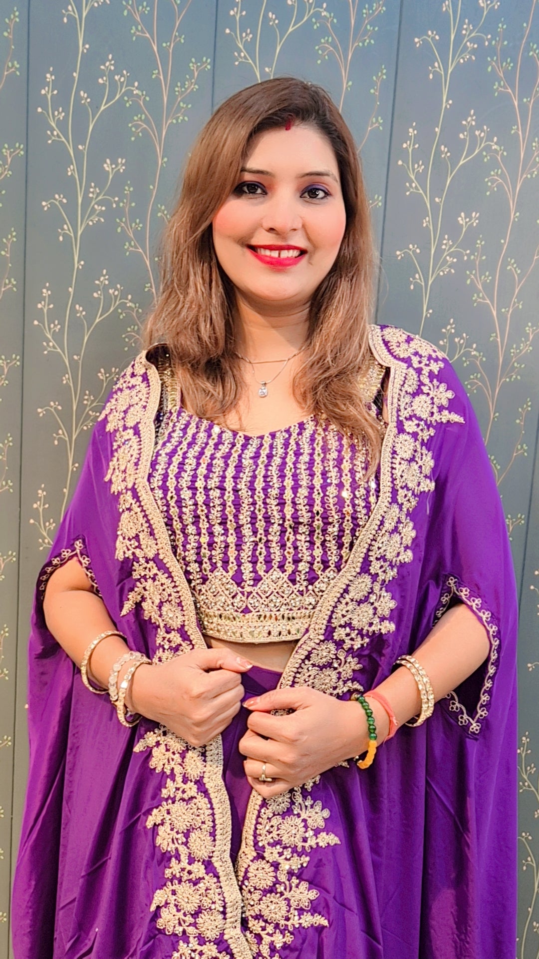 "SUHAANI" INDOWESTERN THREE PIECE SET