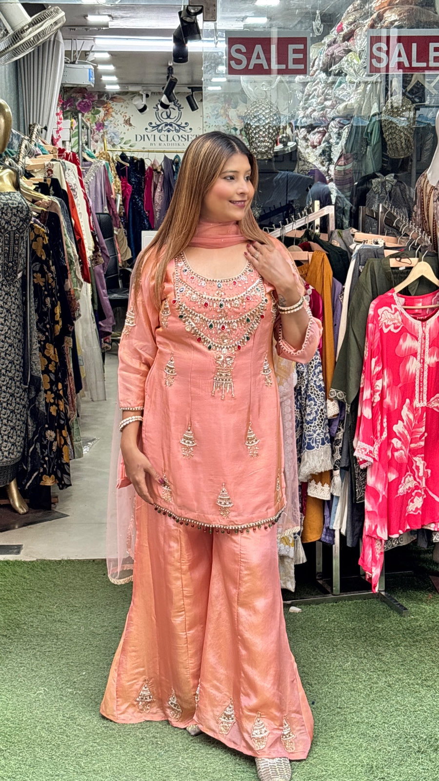 Zariyah Luxe Sharara Suit