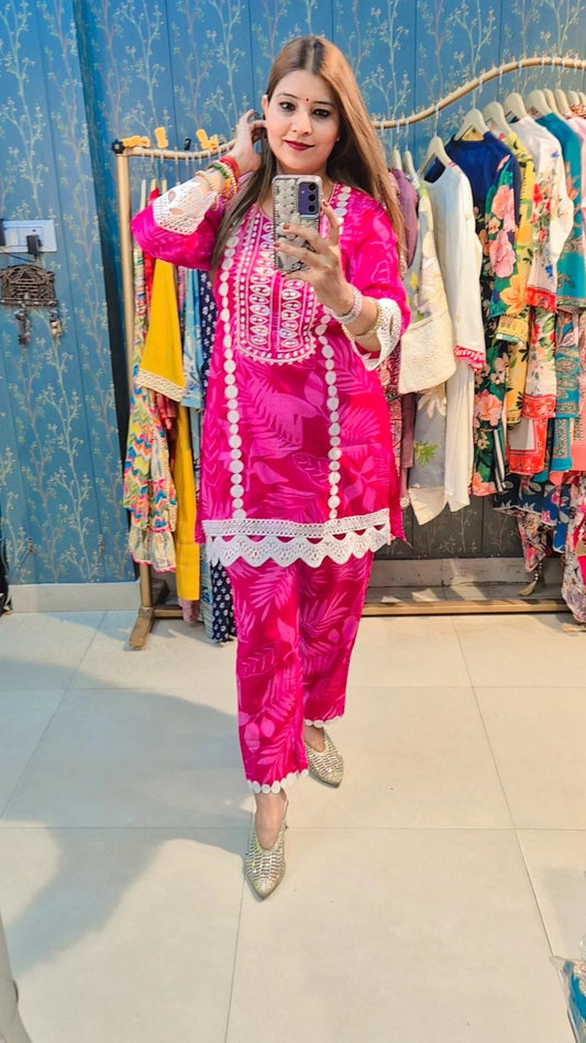 "Zareen"Tulip Cordset