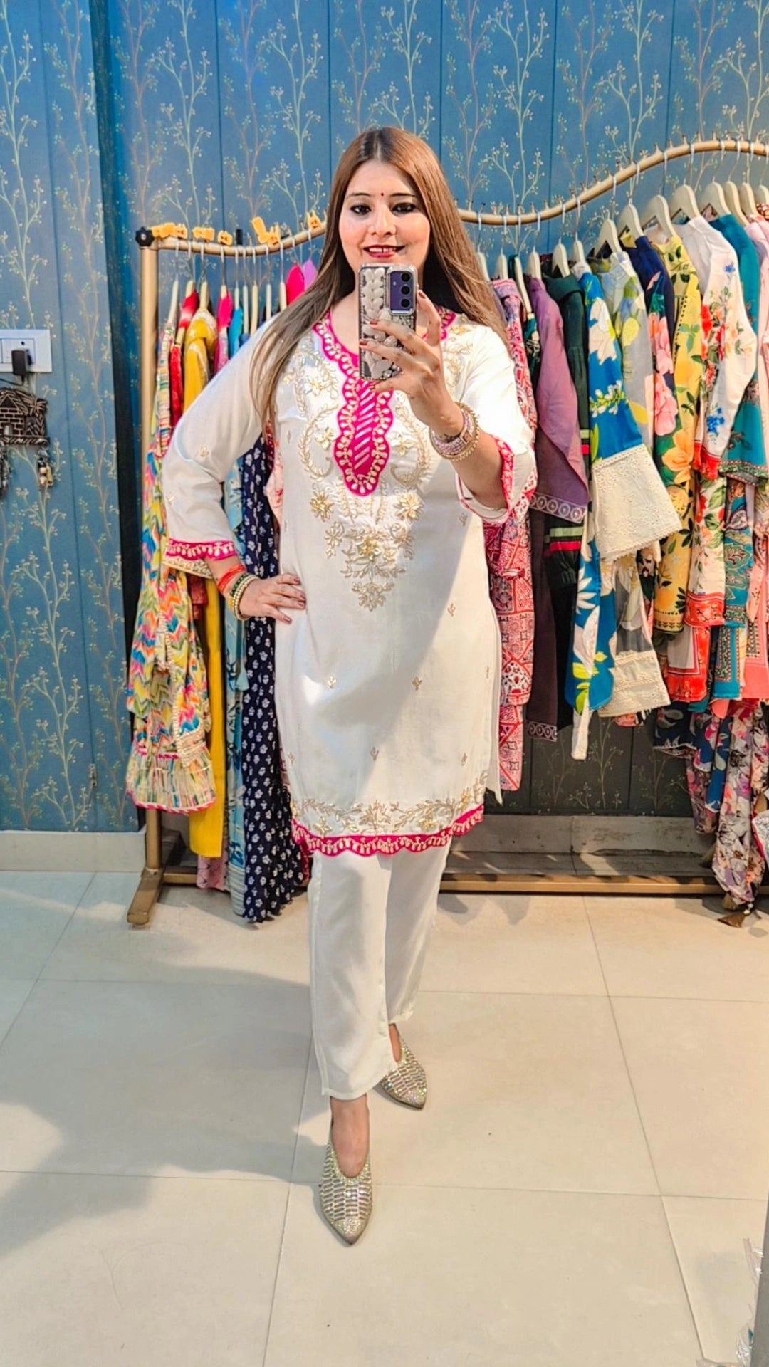 "ZAREEN " - Pant Cordset