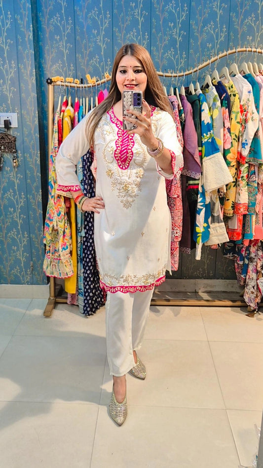 "ZAREEN " - Pant Cordset