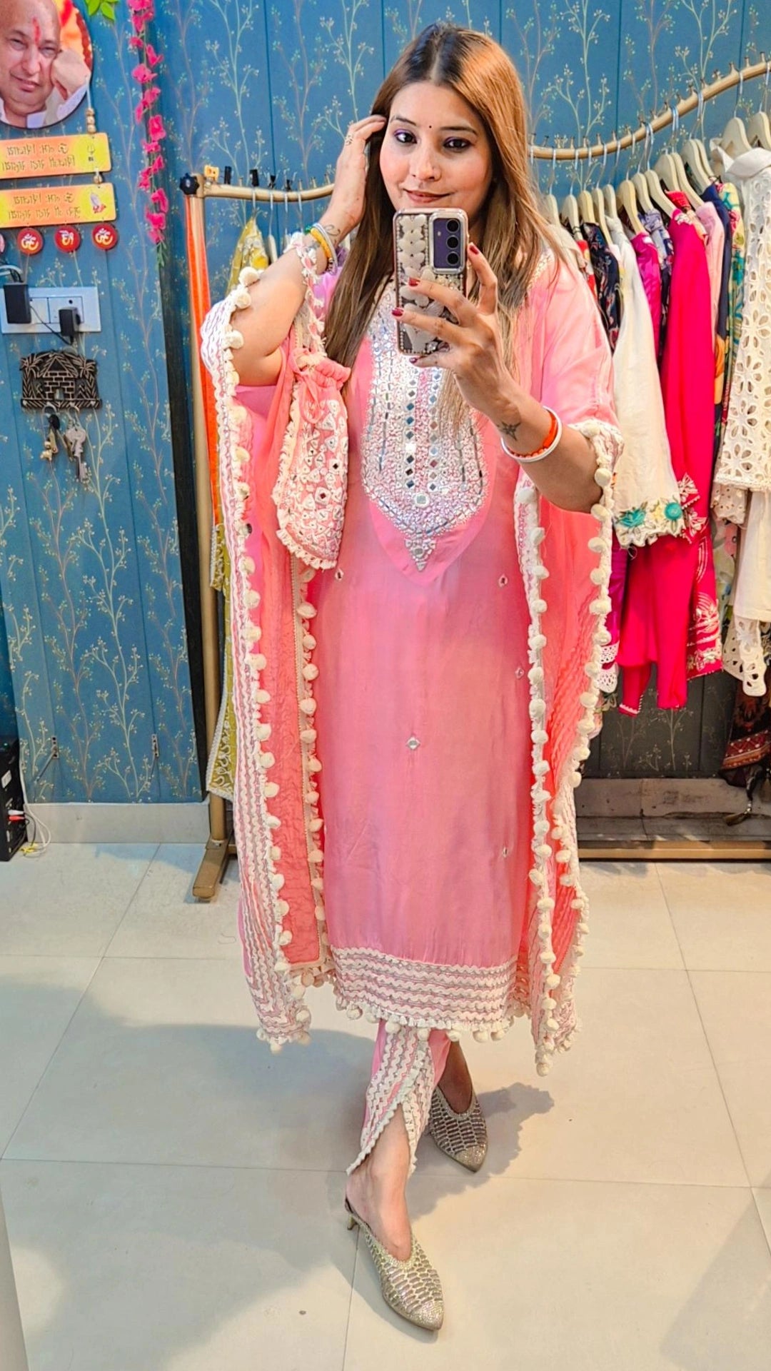 Our :SAHIBA" Luxury  Kaftan Where fashion meets soul.