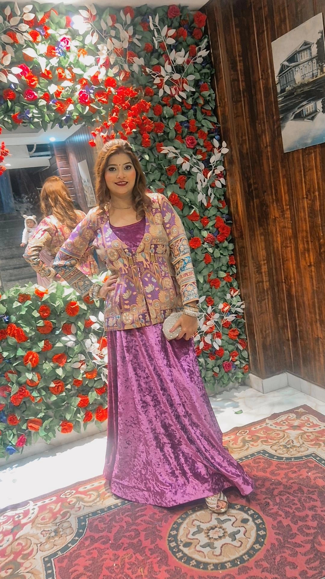 "MADHUBANI" THREE PIECE SET