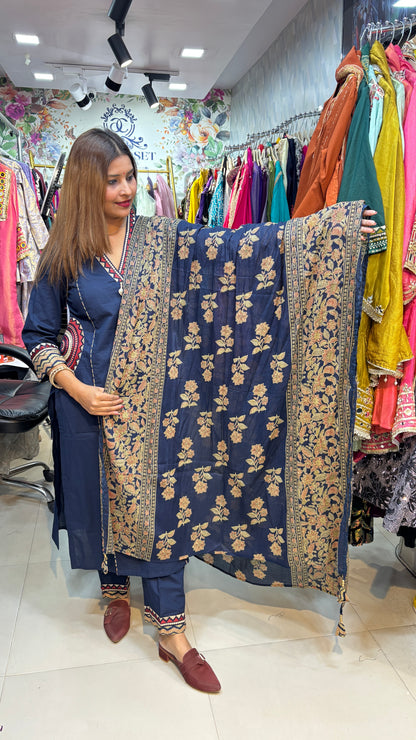 "SheComfort "  Cotton Suit with Pockets