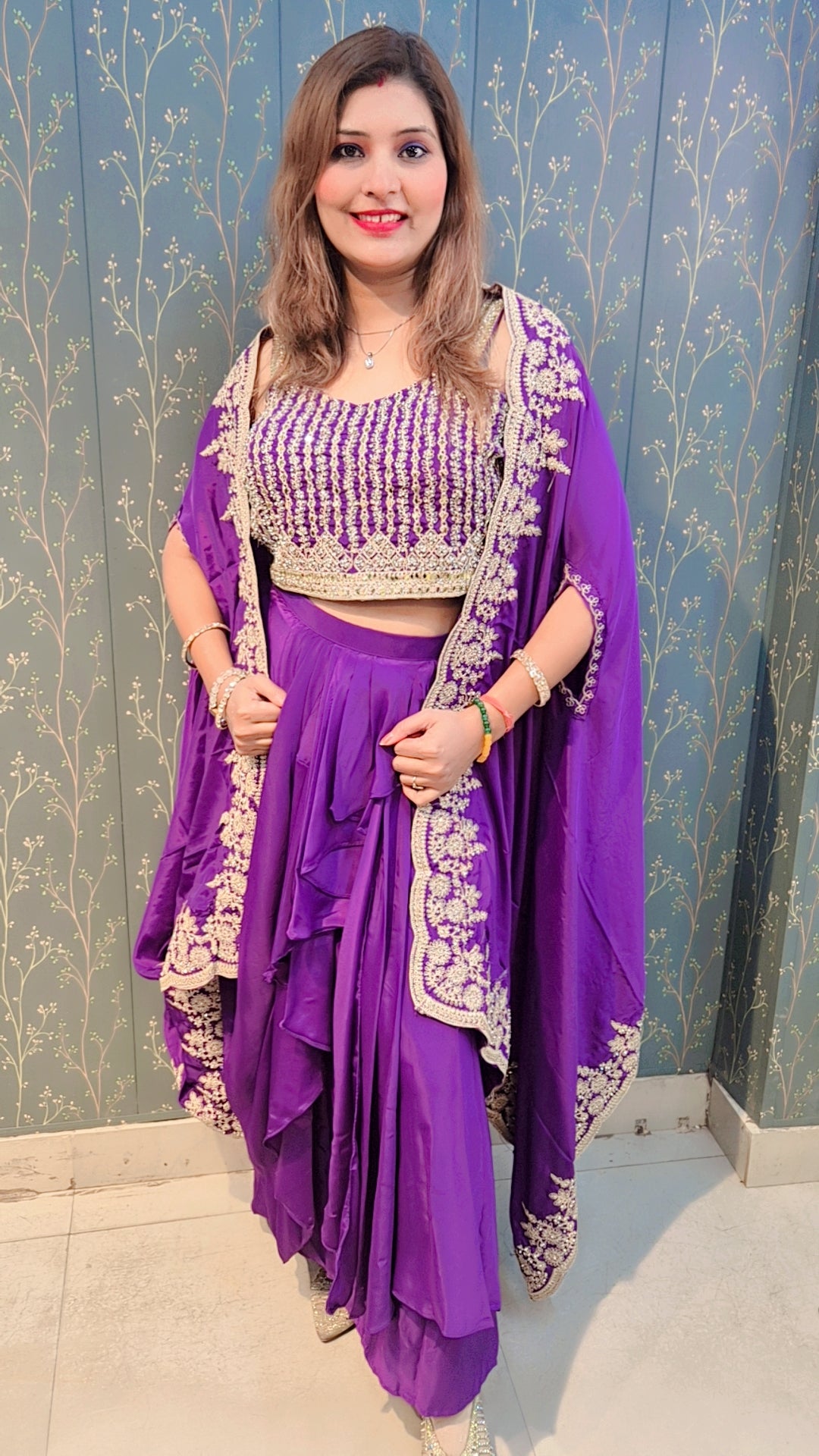 "SUHAANI"  INDOWESTERN THREE PIECE SET