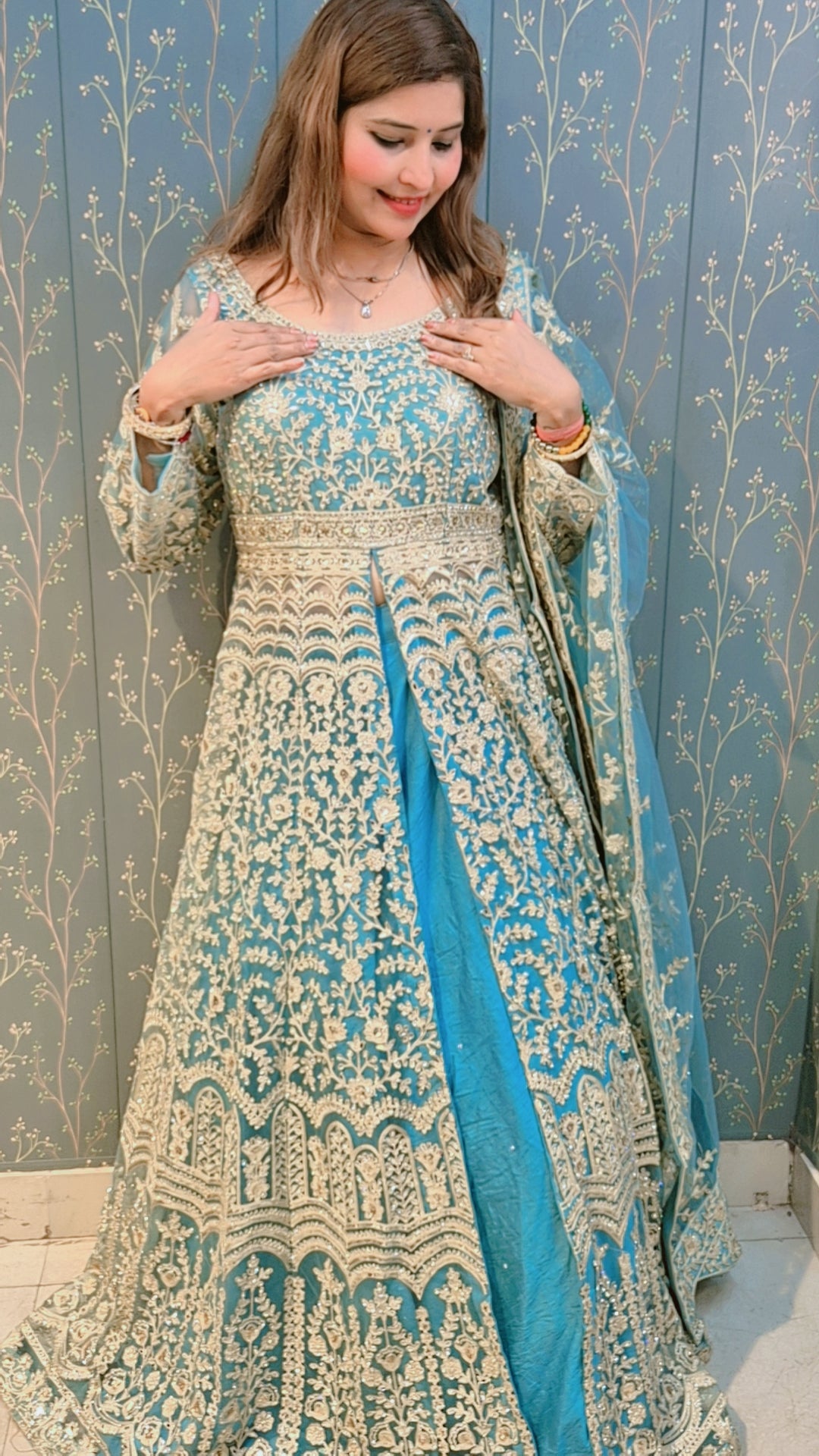 "SWATI" ANARKALI SUIT