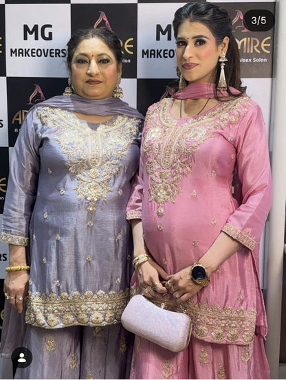 Celebrity Sharara Suit