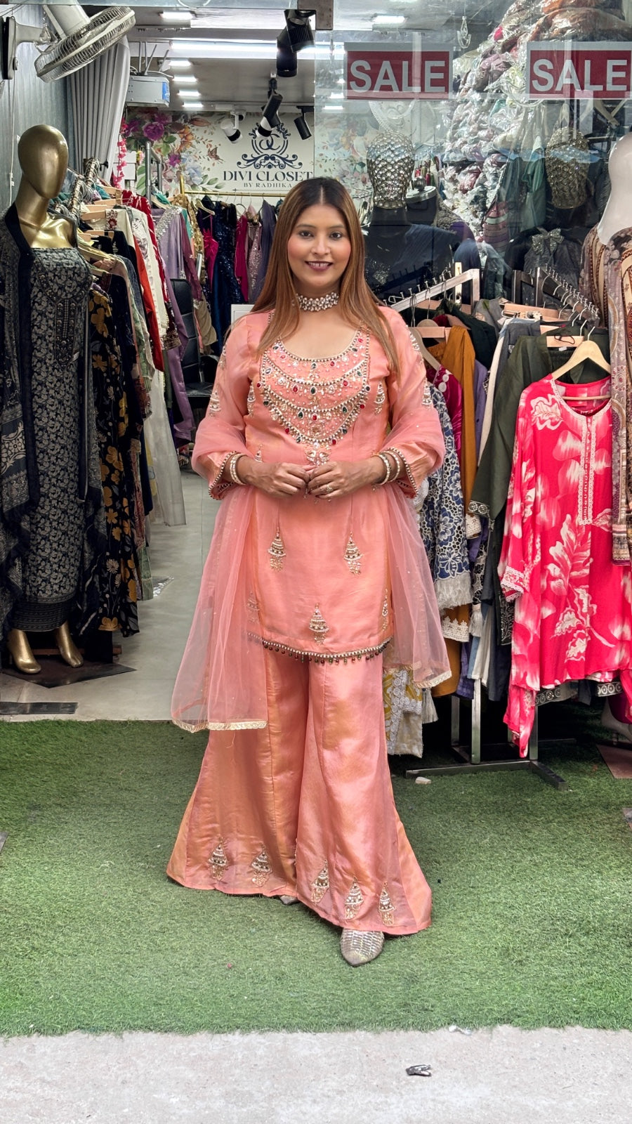 Zariyah Luxe Sharara Suit