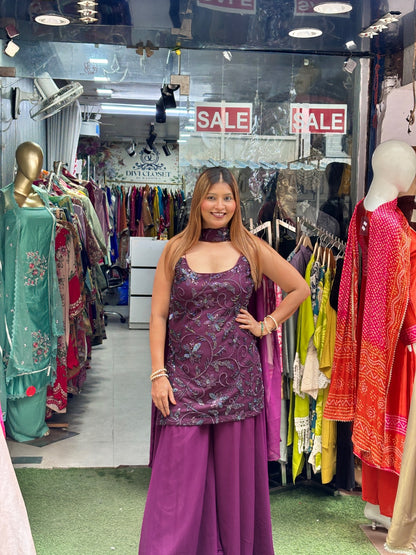 ✨ Nooré Handwork Indo-Western Set