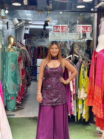 ✨ Nooré Handwork Indo-Western Set