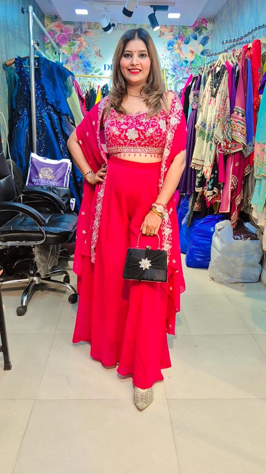 "BohoRaga" IndoWestern