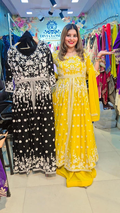 "Sunshine "Glow Anarkali