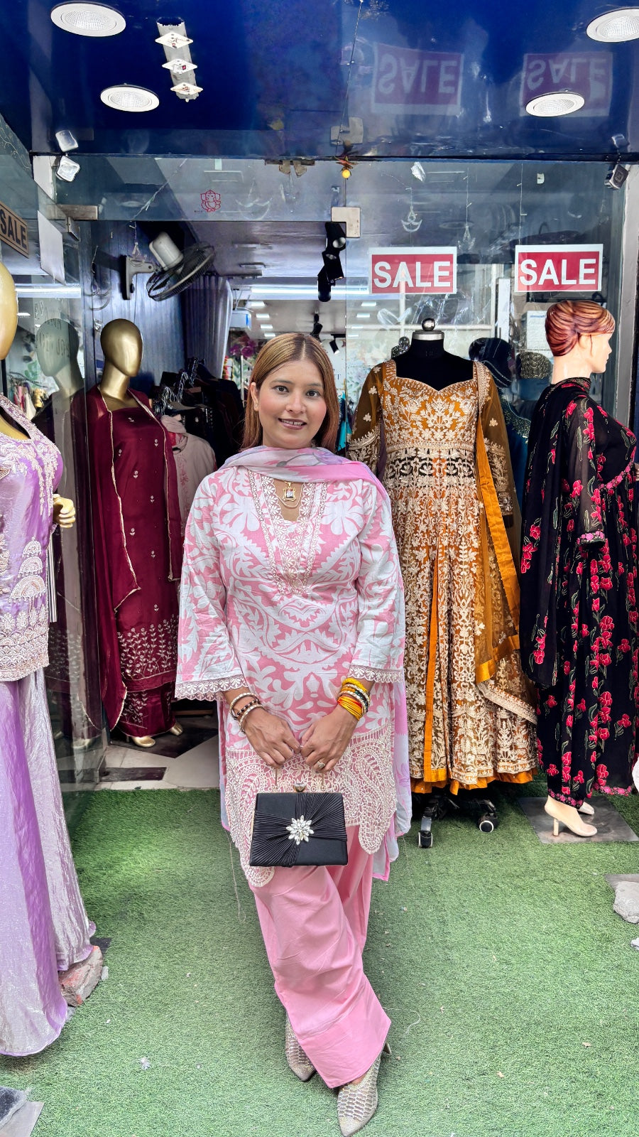 "MAHIRA" FARSHI SALWAR THREE PIECE SET