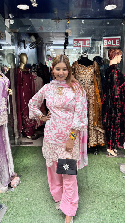 "MAHIRA" FARSHI SALWAR THREE PIECE SET