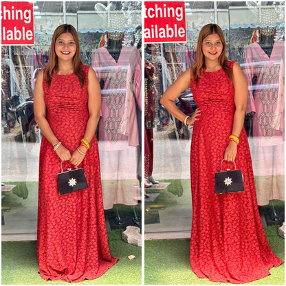 Our "VELORA" LONG WESTERN DRESS