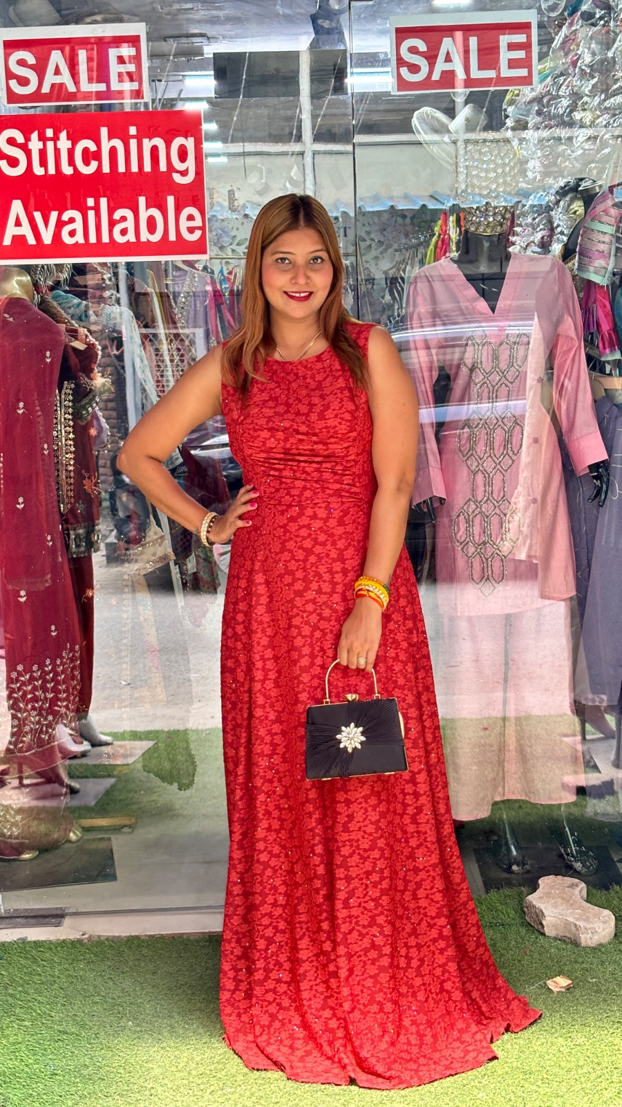 Our "VELORA" LONG WESTERN DRESS