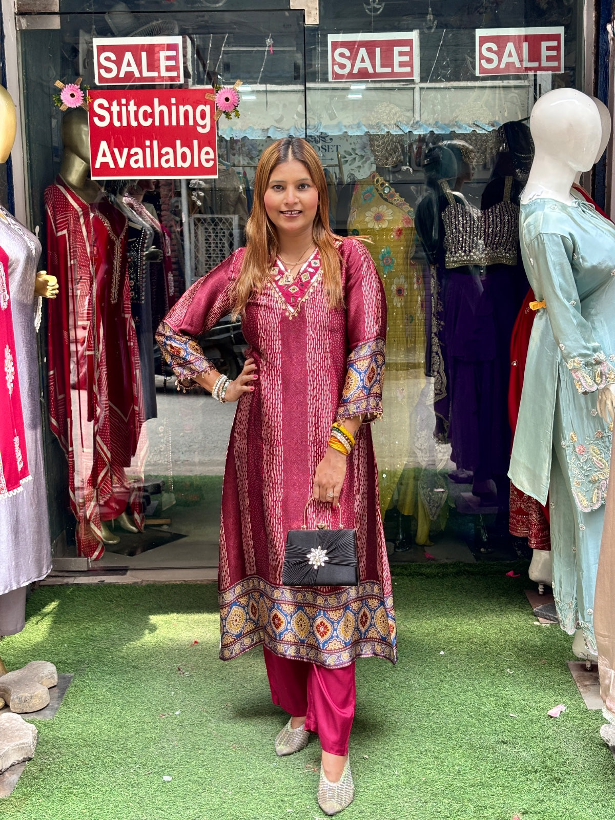 "Meherbano" A LINE COORD SET IN GAJJI SILK