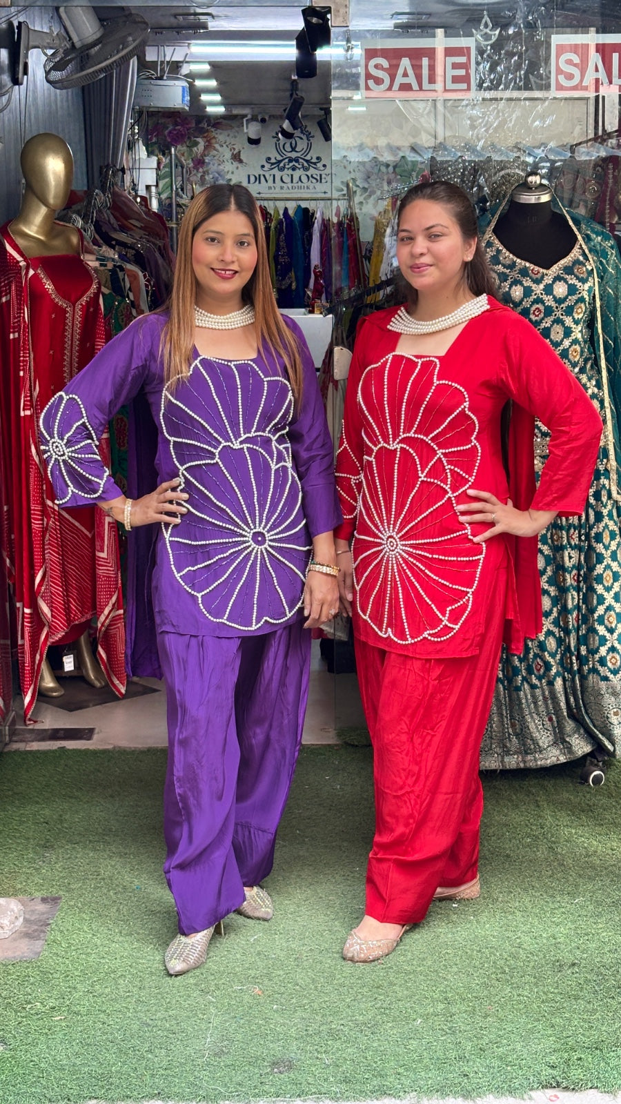 Adaa-e-Moti Farshi Salwar suit
