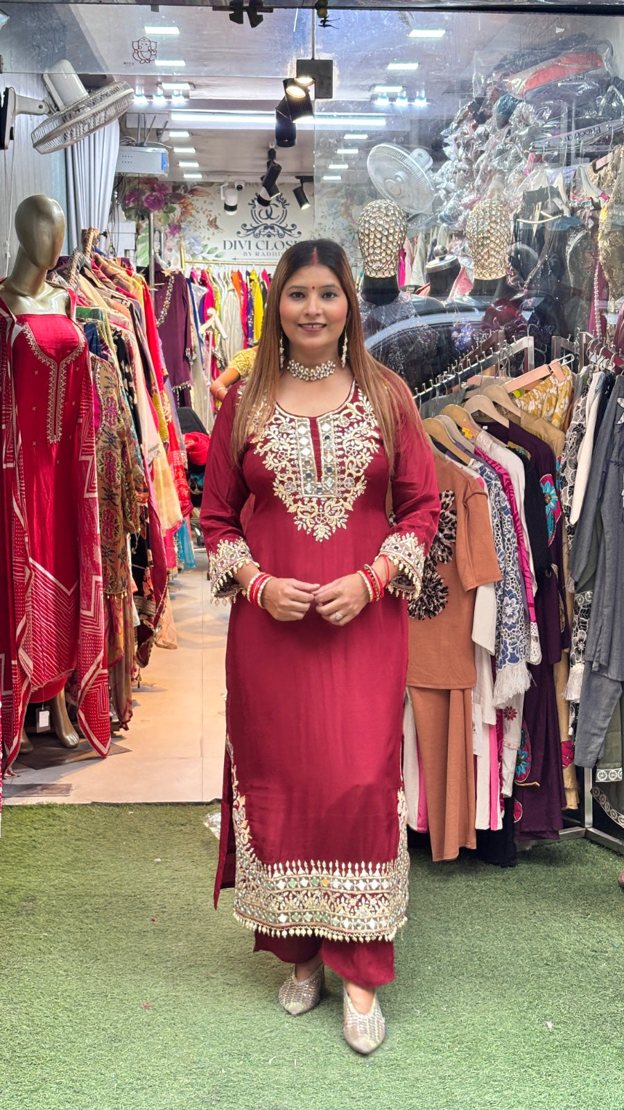 ✨ Noor-e-Maharani – The Mirror Long Firen ✨